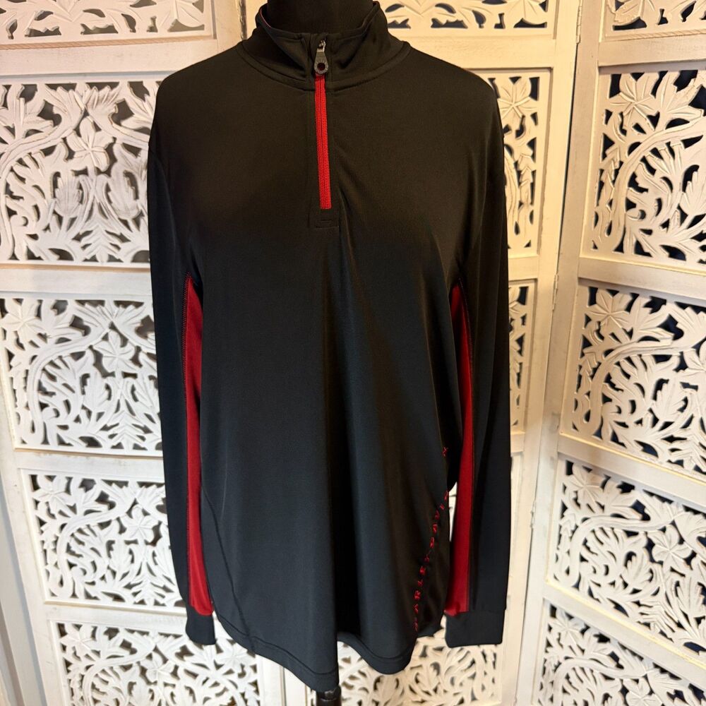 Harley Davidson New w/o Tags 3/4 zip  Men size Large Black